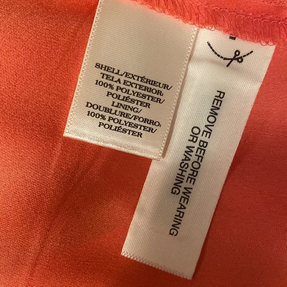Ann Taylor Sleeveless Orange Blouse - Picture 4 of 4